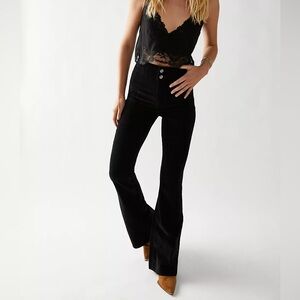 We The Free Black Flare Pants